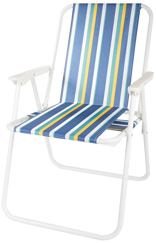 Verk 14414 Turistické skladacie kreslo modro-žlté