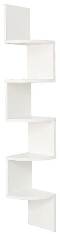 Rohová polica PD11035 biela