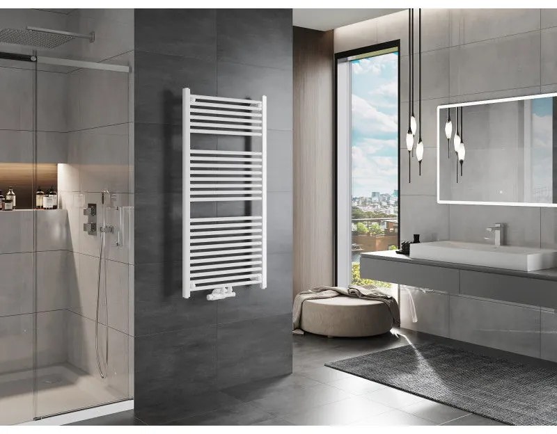 Mexen Mars, vykurovacie teleso 1200 x 600 mm, 617 W, biela, W110-1200-600-00-20