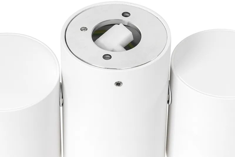 Dizajnové bodové svetlo biele 2-žiarovkové nastaviteľné - Michael