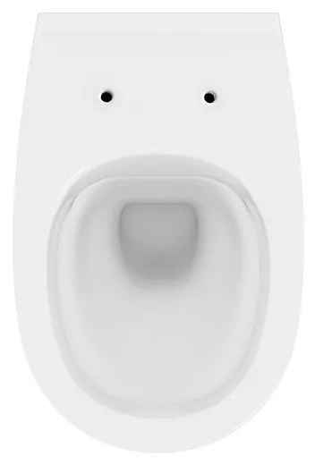 Cersanit Arteco, závesná WC misa CleanOn 53x36x37 cm vrátane sedátka s pomalým dopadom, biela, S701-180