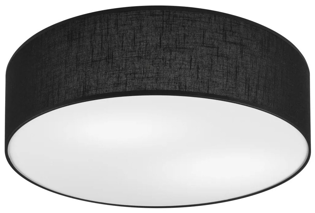 Stropné svietidlo SIRJA 2xE27/60W/230V pr. 45 cm čierna