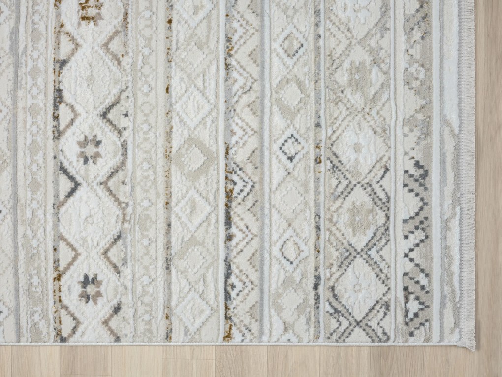 My Flair, Kusový koberec My Nomady creme, 200x290, béžová, chodba / predsieň