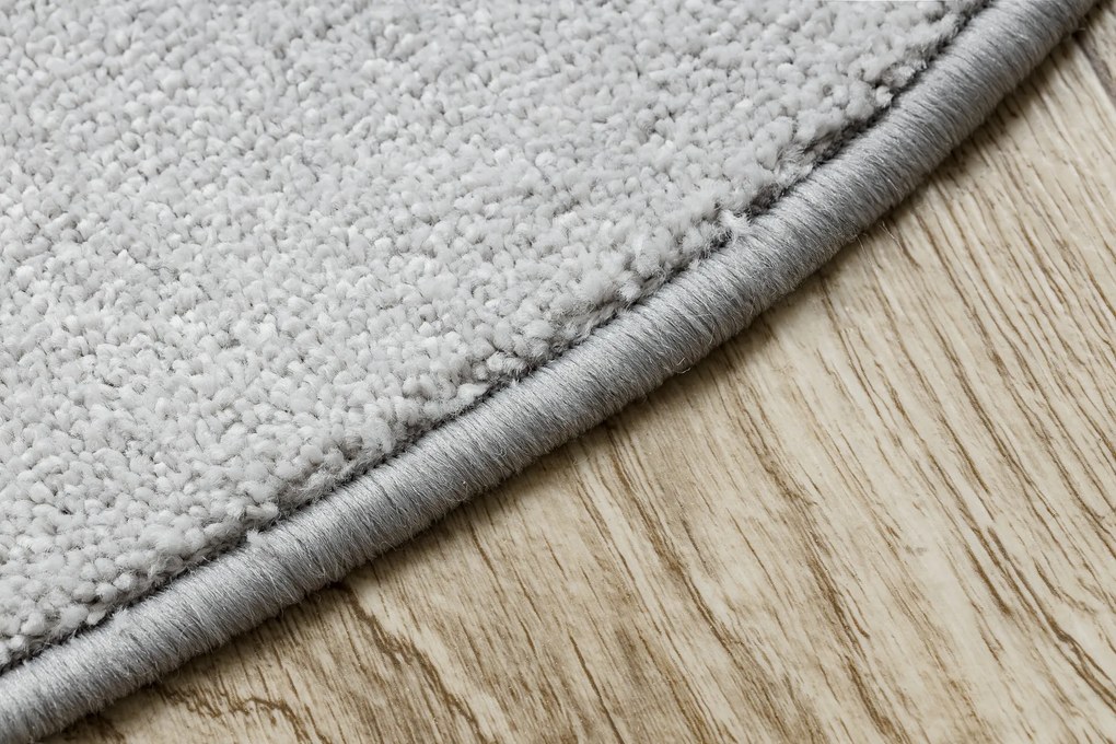 Okrúhly koberec CASHMERE svetlosivý 152 hladký