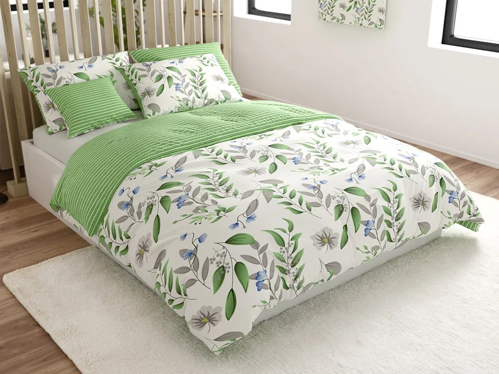 Bavlnené obliečky KARDA BLEND biele Rozmer obliečky: 70 x 90 cm | 140 x 220 cm