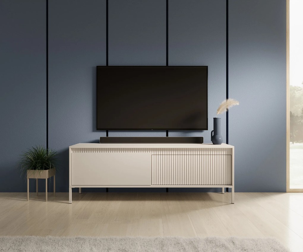 TV stolík DONNA bežový 187 cm