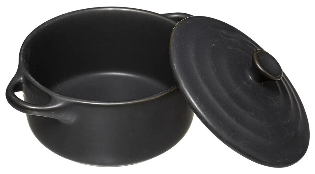 Keramický hrniec Mini Black, (fi) 13 cm