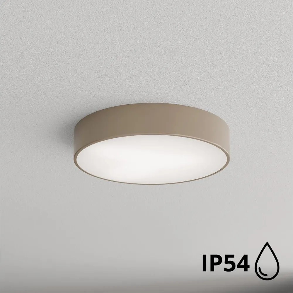 Brilagi-Kúpeľňové svietidlo s senz. CLARE 3xE27/72W/230V pr. 40 cm IP54 béžová