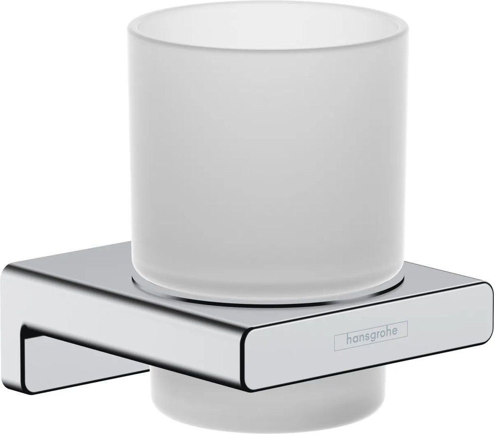 Hansgrohe AddStoris, nádobka na ústnu hygienu, chrómová, HAN-41749000