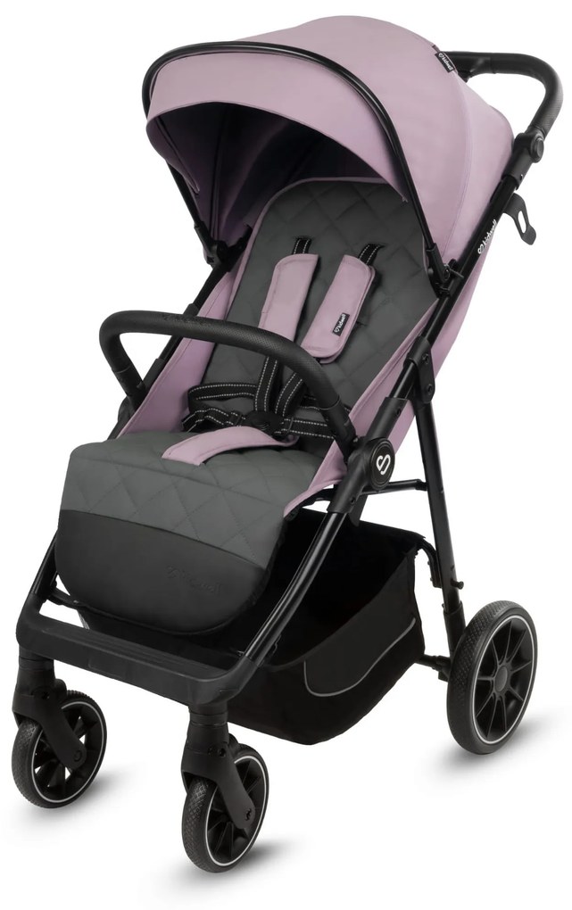 Kočík Kidwell Enzo 2v1 pre deti od narodenia do 22 kg, XXL strieška UPF 50+