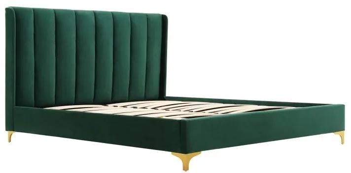 Hector Čalúnená posteľ Dreamer 160x200 zelená