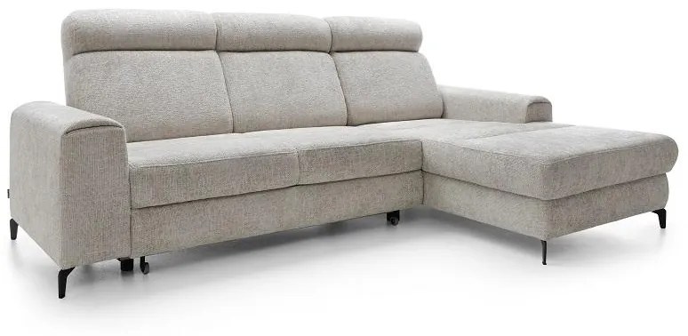 PSZ, BERN minimalistická rozkladacia sedacia súprava s úložným priestorom, 268x174 cm