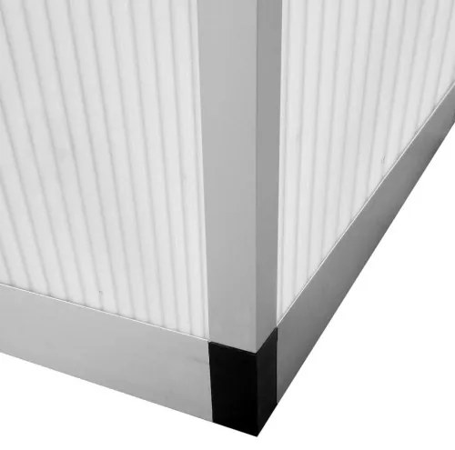 vidaXL Skleník, hliník 481x250x195 cm, 23,44 m³-