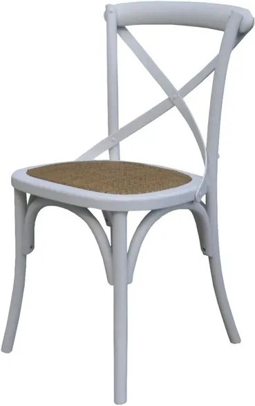 Sconto Jedálenská stolička SANSA biela