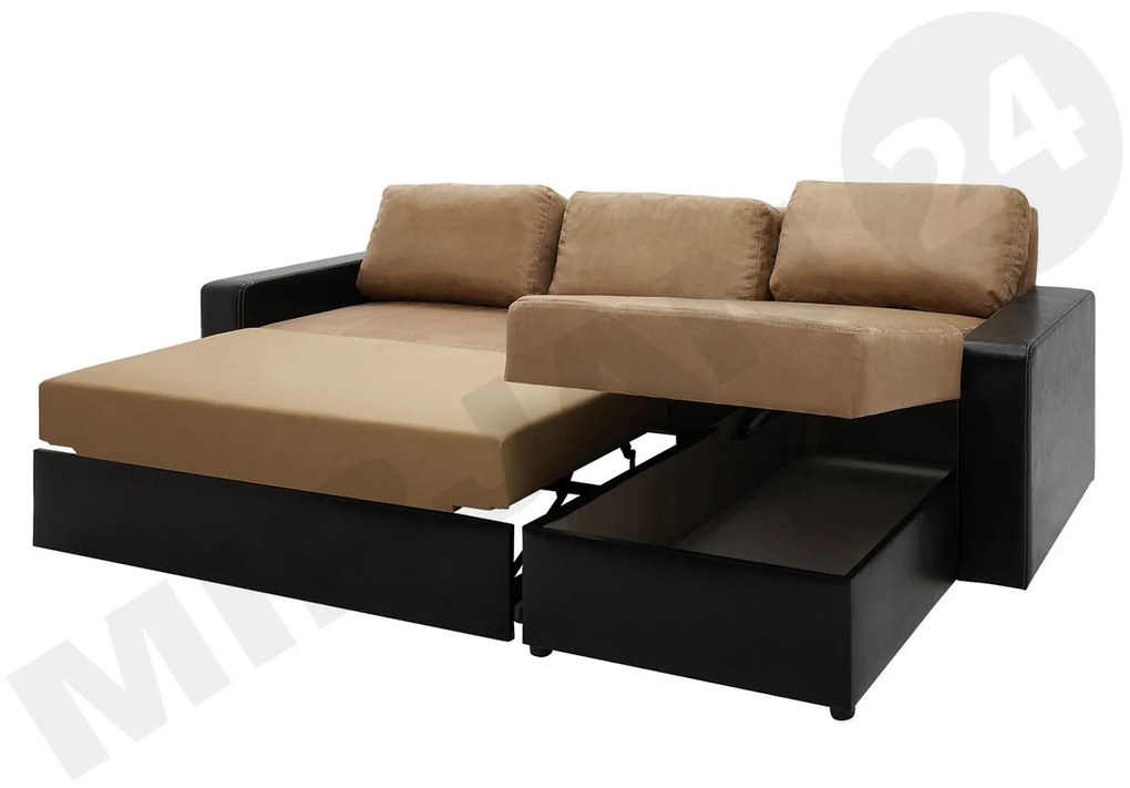 Rohová sedacia súprava Deco, Dostupné poťahy: Soft 066 + Lux 02, Strana: ľavá