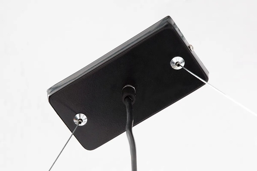 Závesné svietidlo Shadow 100 cm sivé