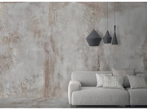Dlažba imitácia kovu Flatiron white 60x120 cm