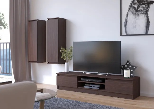 Stolík pod TV RTV K 160 CLP wenge