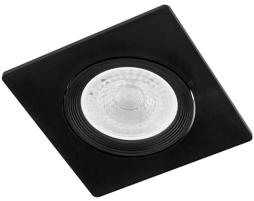 Svetidlo GU10 Ventus štvorcová čierna