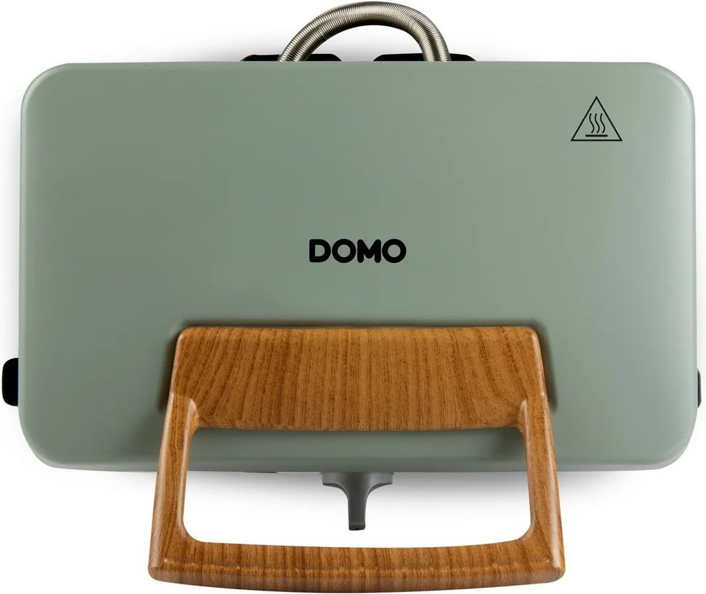 DOMO DO9276C sendvičovač 3v1, matná zelená