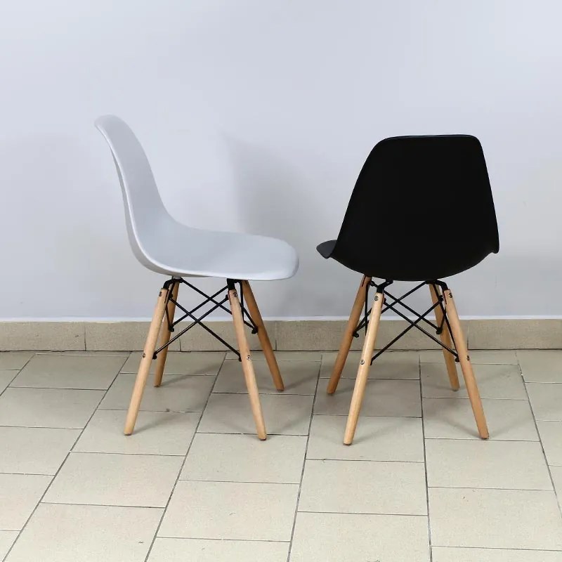 Dekorstudio Dizajnová stolička ENZO X čierna Počet stoličiek: 2ks