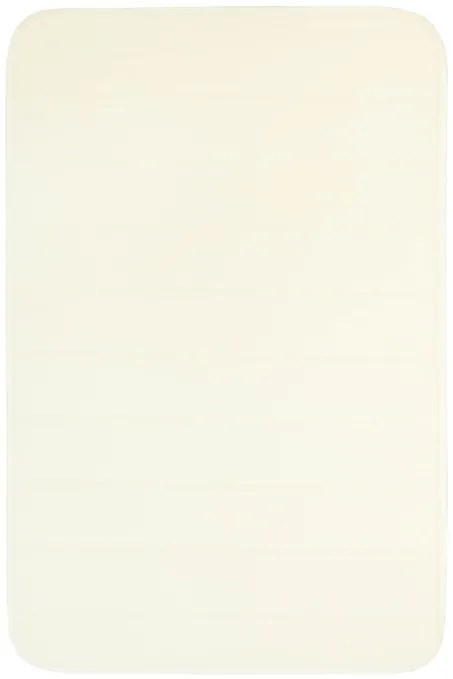 Kúpeľňový koberček Coral Velvet krémový