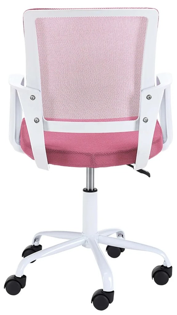 Dětská otočná židle FAUN růžová