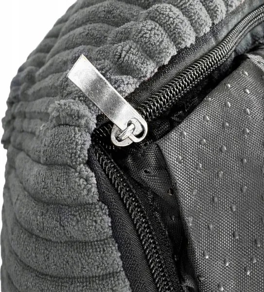 Pelech pre psa / mačku L - Menčester gaučík - tmavá sivá