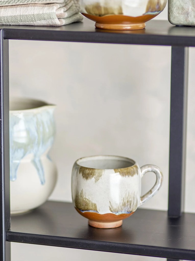 Bloomingville Kameninový hrnček Jade Nature 200 ml