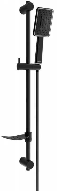 Mexen sprchový set DF54, čierna/chróm, 785544582-71