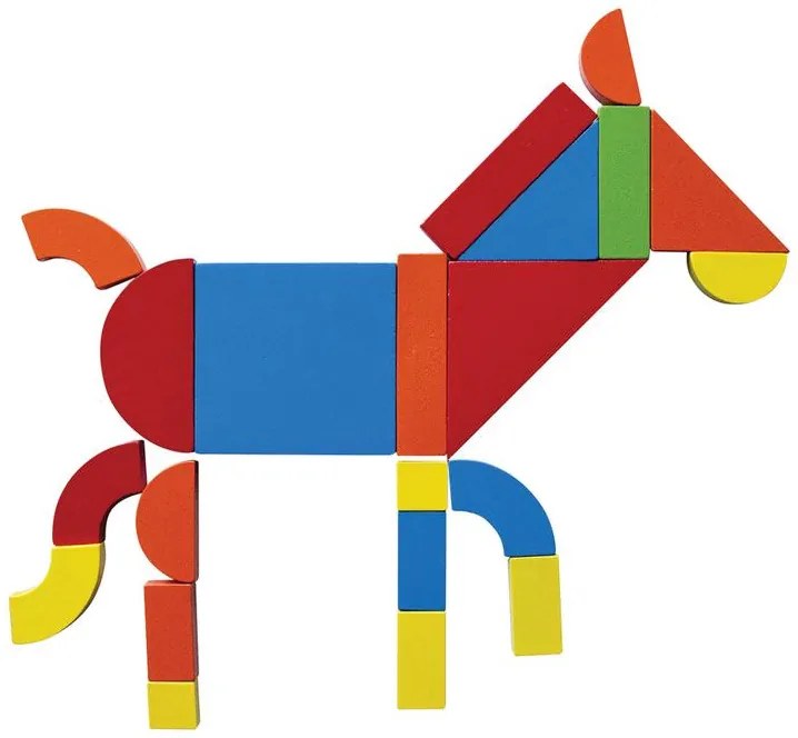 Magnetický kreatívny kufrík s tvarmi