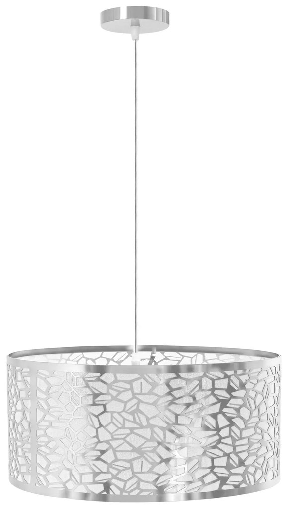 Toolight Toolight, závesné svietidlo v štýle glamour 1xE27 APP1016-3CP, chrómová, OSW-05874