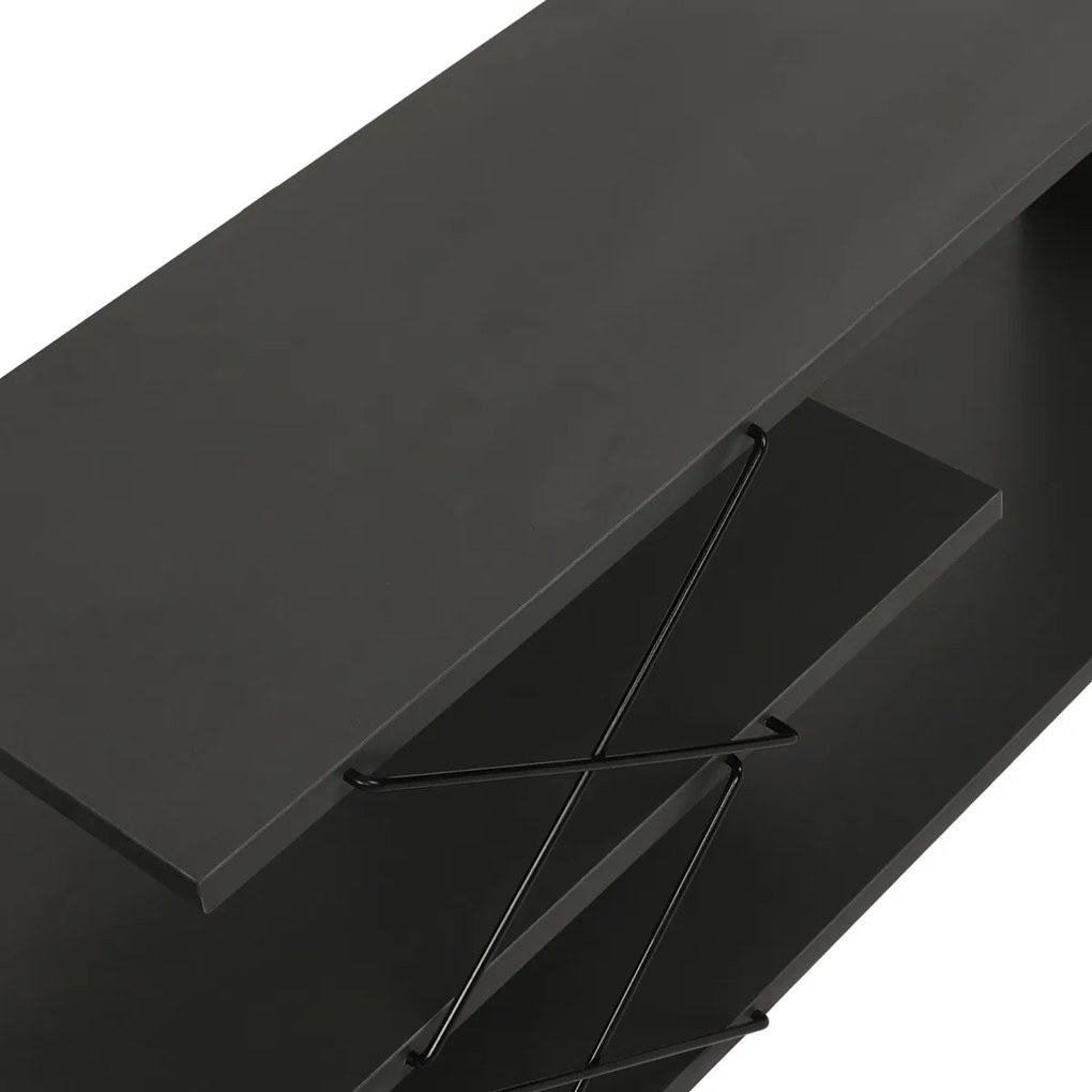 TV stolík Zigzag Anthracite
