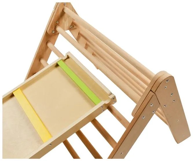 lupilu® Rebrík a šmýkačka 2 v 1 Premium + Trojuholníková preliezka Premium (800011370)