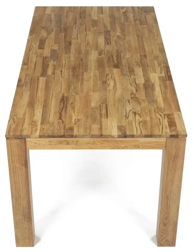 Jedálenský stôl 180 x 90 cm, dub, XXL