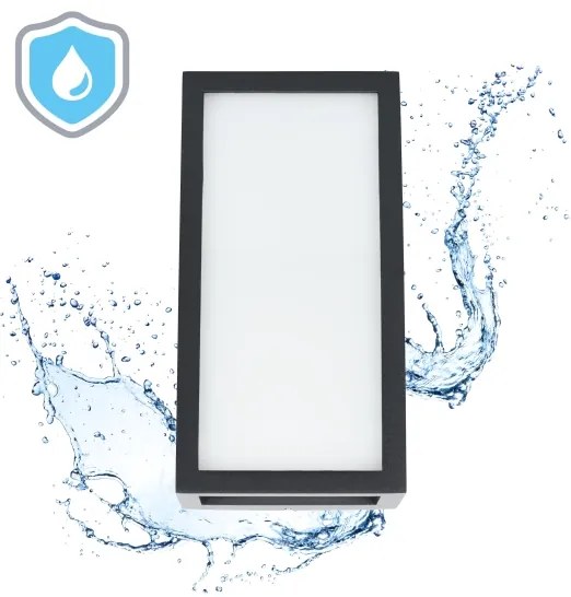 LED Vonkajšie nástenné svietidlo ENTERA LED/10W/230V 4000K IP54