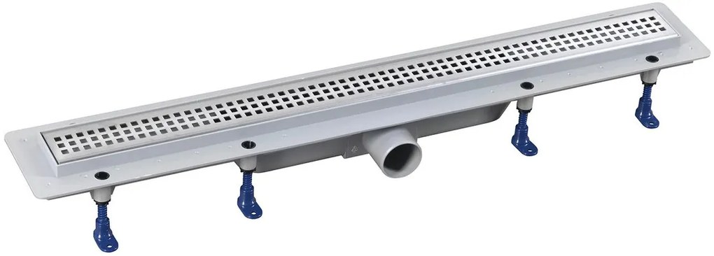 Polysan Polysan, INDY sprchový kanálik s nerezovým roštom, superflow, DN50, 910x122x65 mm, 73661