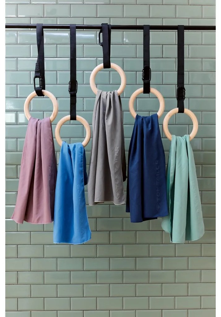 Tom Tailor Fitness uterák Fresh Sage, 50 x 100 cm