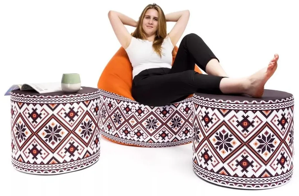 Roller Modern Folk Farba: Folk 5 - oranžový
