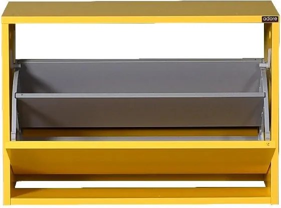 Botník (skrinka na topánky) Tosina 1 (žltá). Akcia -13%. Vlastná spoľahlivá doprava až k Vám domov. 1094527