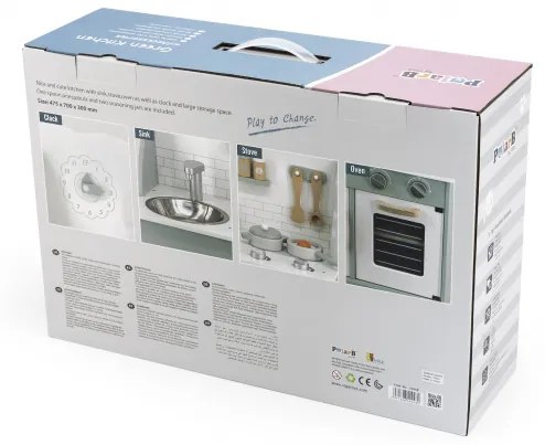 Detská kuchynka Viga 44048 PolarB eco mätová