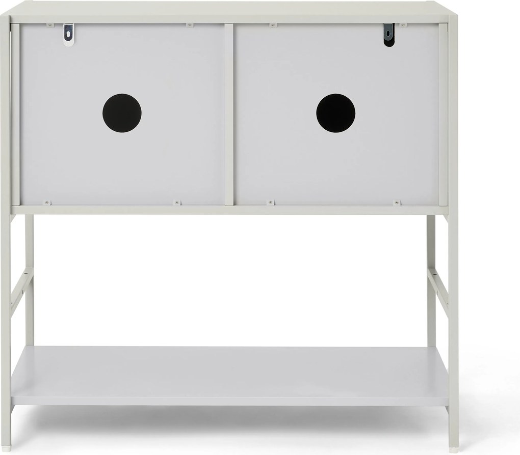 Detský komoda »GRADE« s posuvnými dverami, sivá