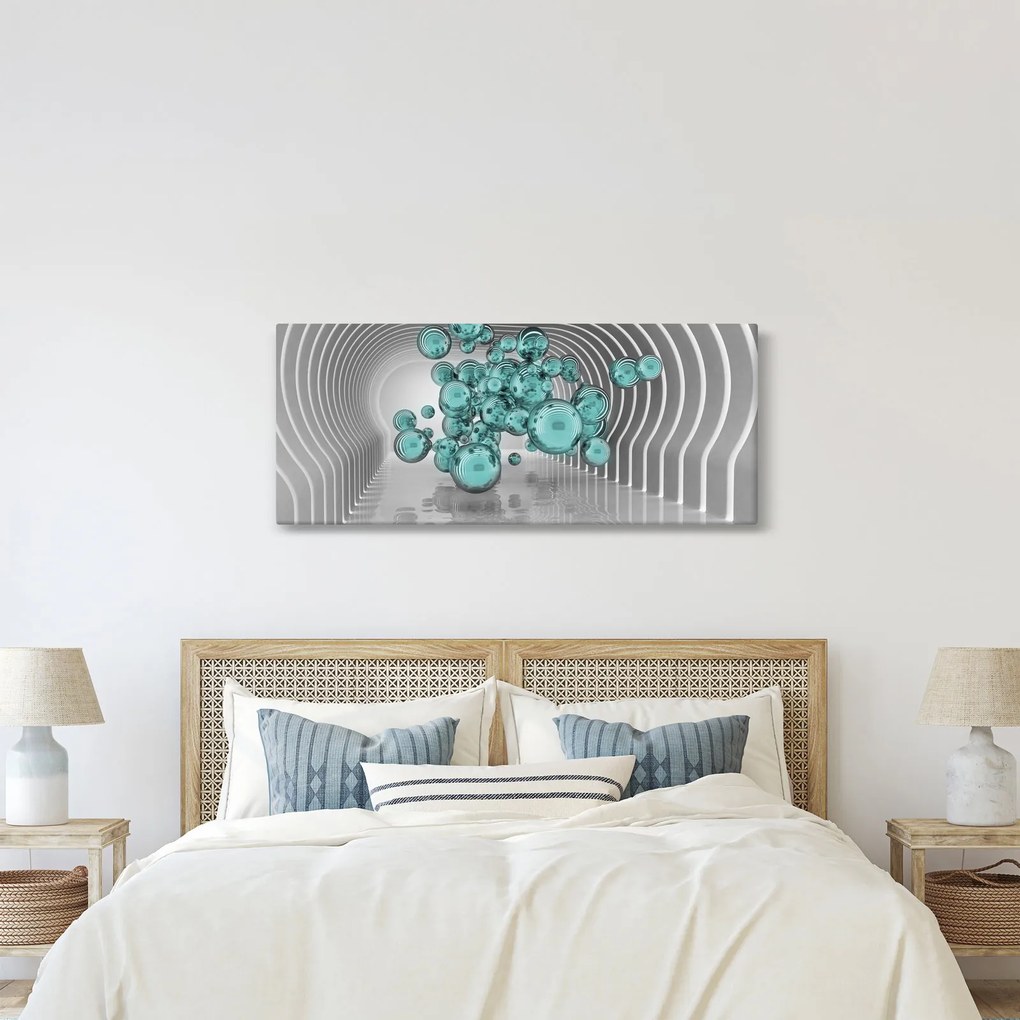 Obraz - Bubliny (120x50 cm)