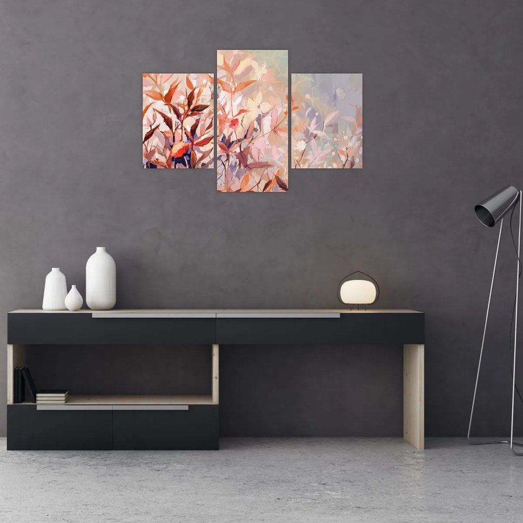 Obraz - Maľba pastelová jeseň (90x60 cm)