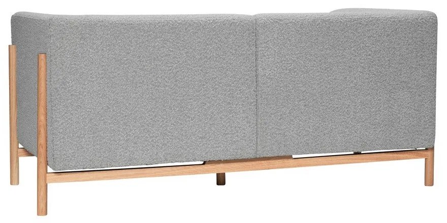 Sivá pohovka 182 cm Moment - Hübsch