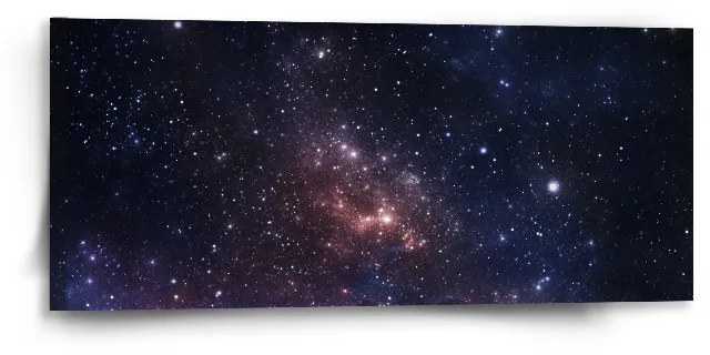 Sablio Obraz Nočná obloha - 110x50 cm