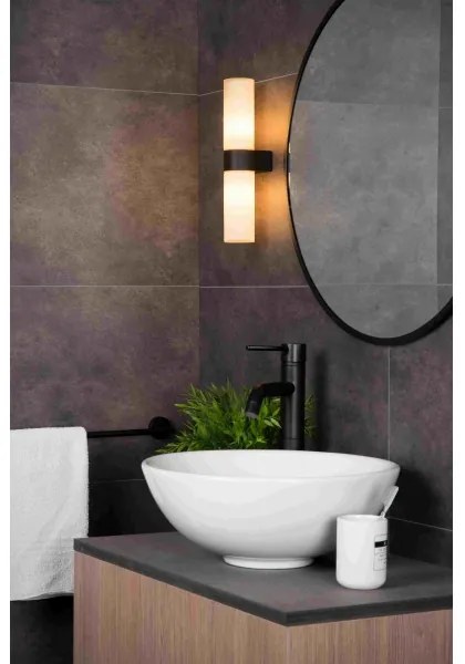 Lucide 04202/02/30 - Kúpeľňové nástenné svietidlo JESSE 2xG9/33W/230V IP44