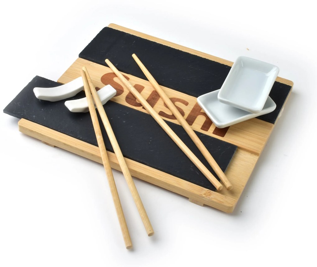 Servírovací sada na sushi SUSHIBO pro dvě osoby