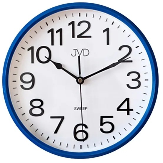 Nástenné hodiny JVD HP683.3 – moderné hodiny s tichým quartzovým chodom 26cm