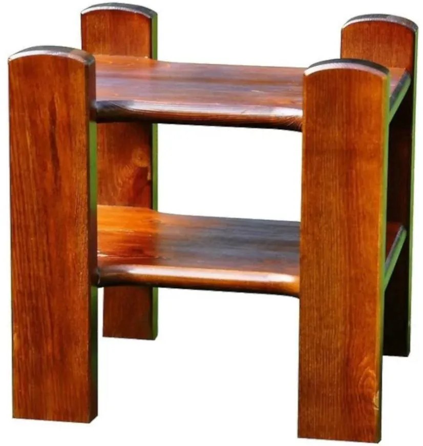 Nočný stolík hnedý